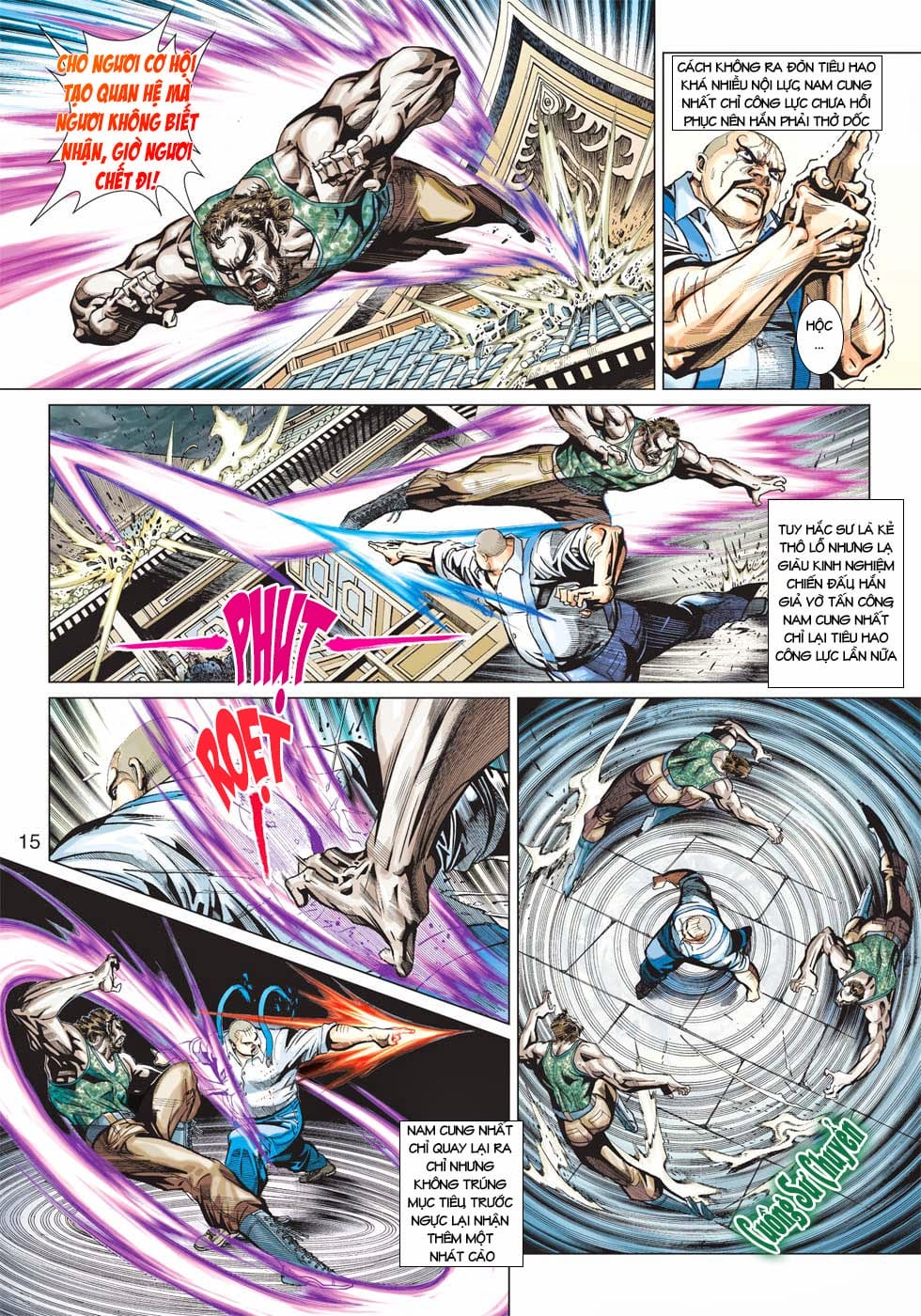 Truyện Tranh Tân Tác Long Hổ Môn trang 4