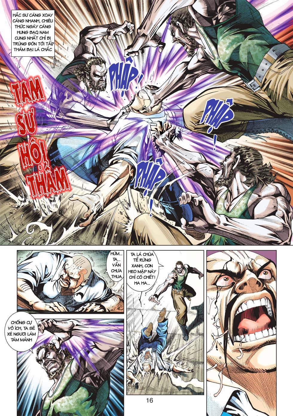 Truyện Tranh Tân Tác Long Hổ Môn trang 4