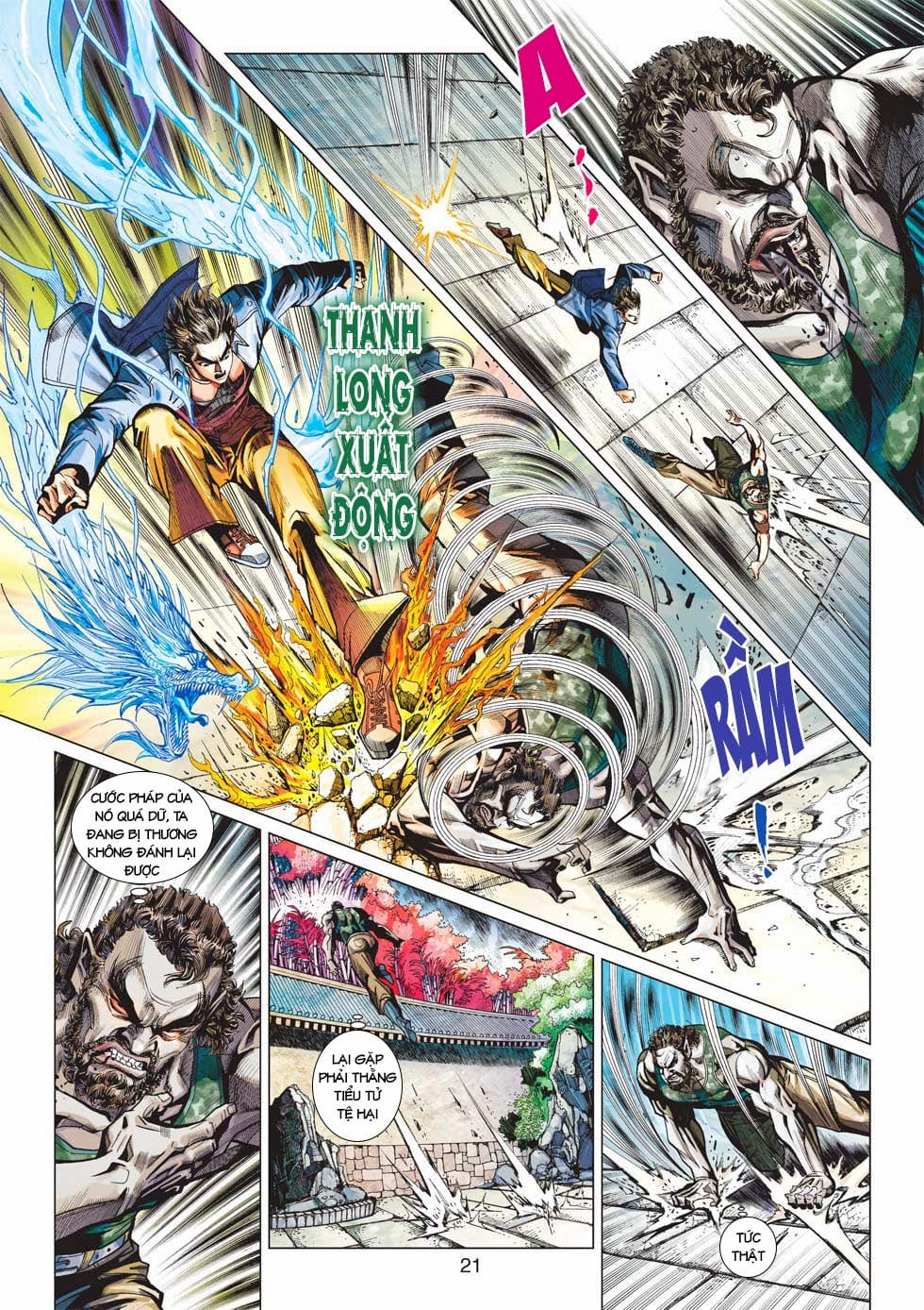 Truyện Tranh Tân Tác Long Hổ Môn trang 4