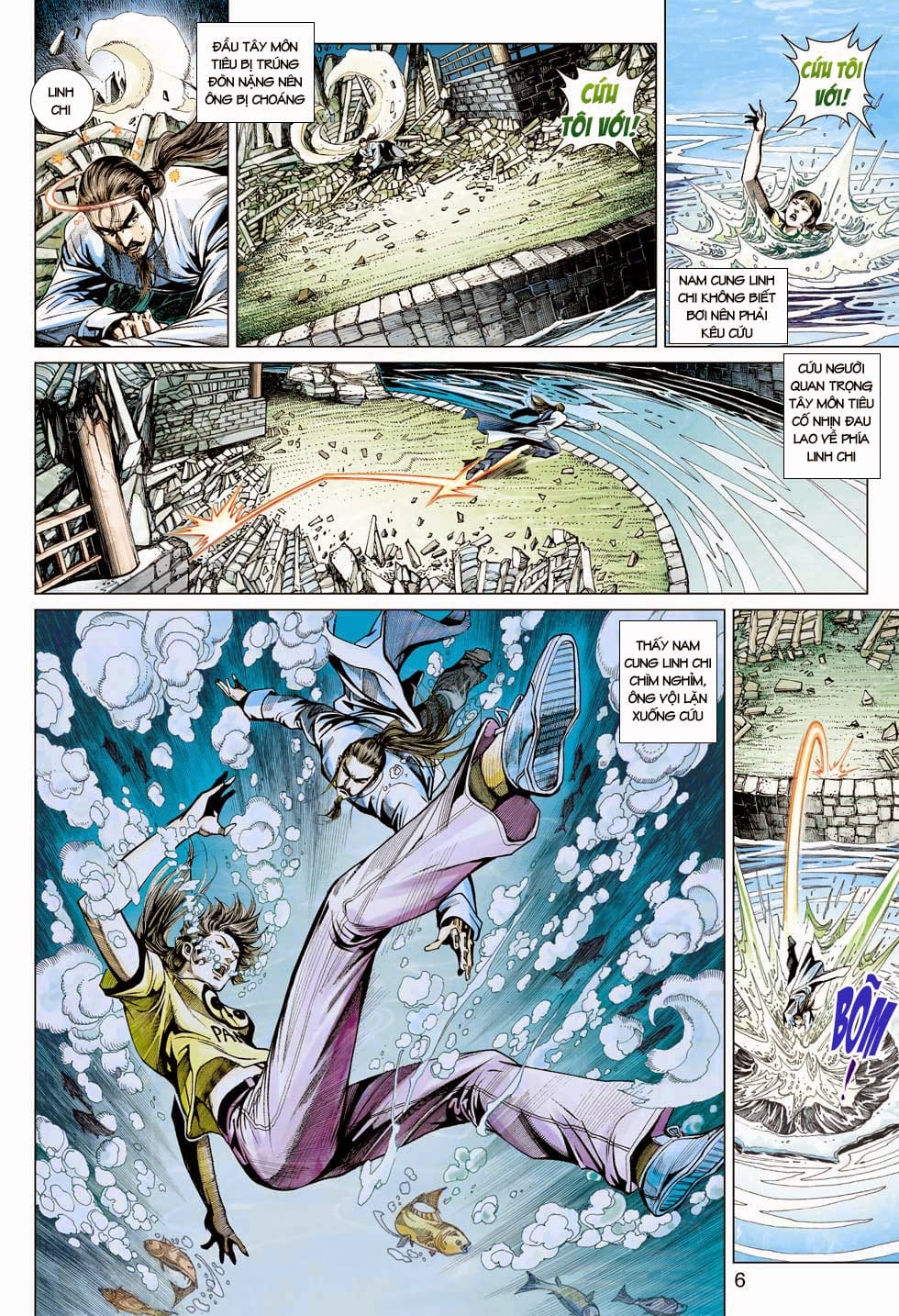 Truyện Tranh Tân Tác Long Hổ Môn trang 4