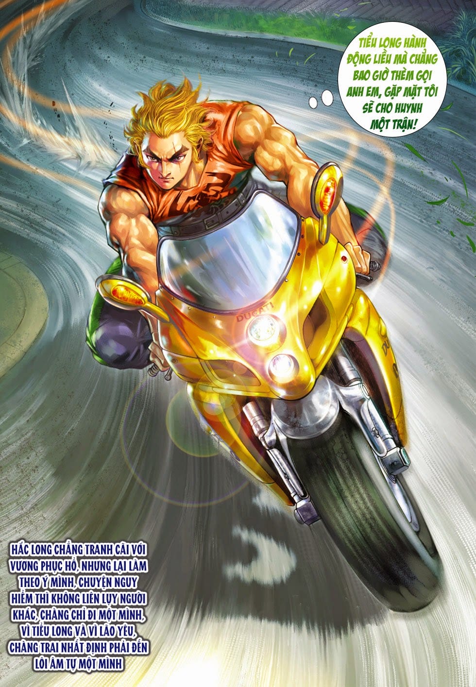 Truyện Tranh Tân Tác Long Hổ Môn trang 4