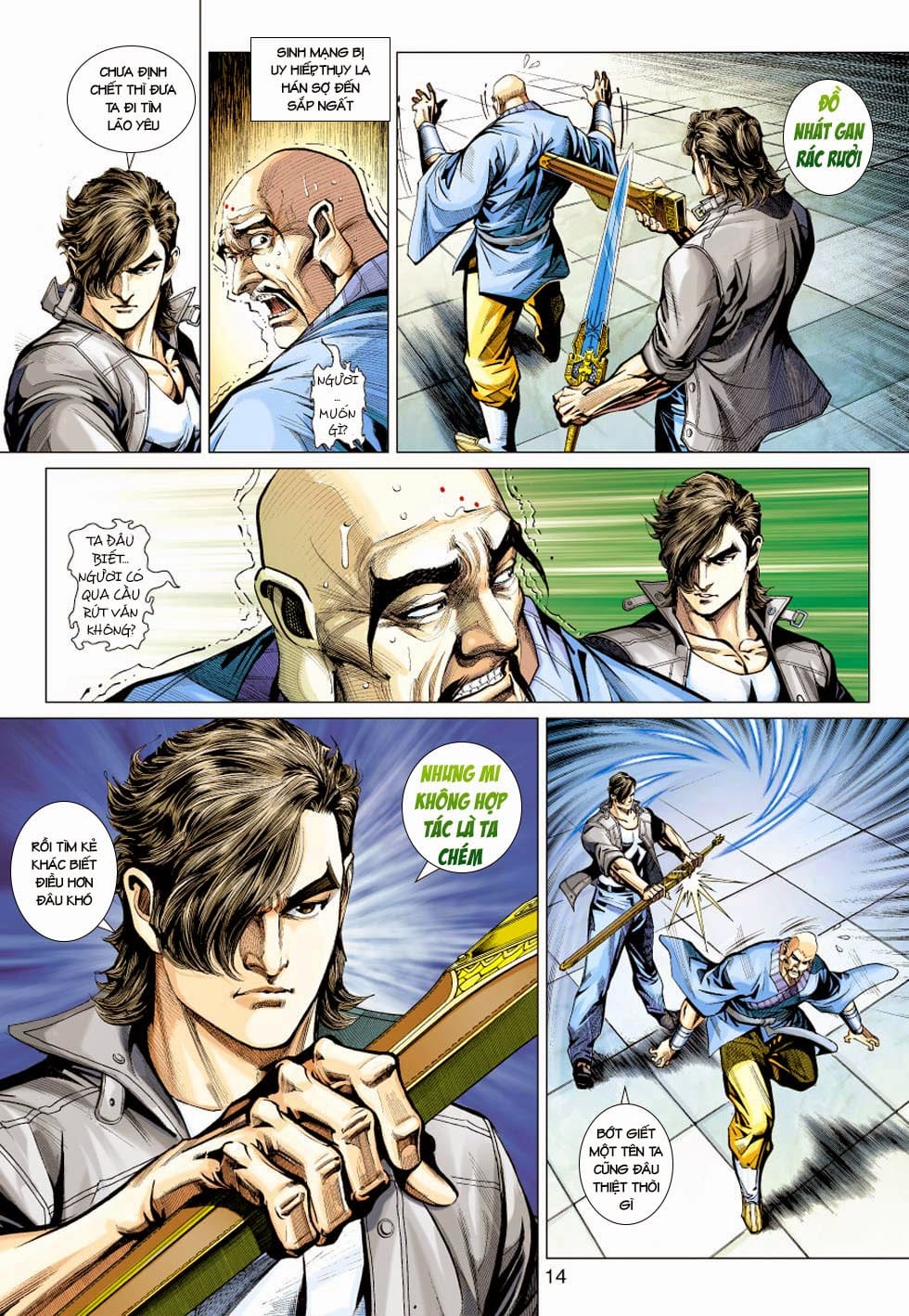 Truyện Tranh Tân Tác Long Hổ Môn trang 4