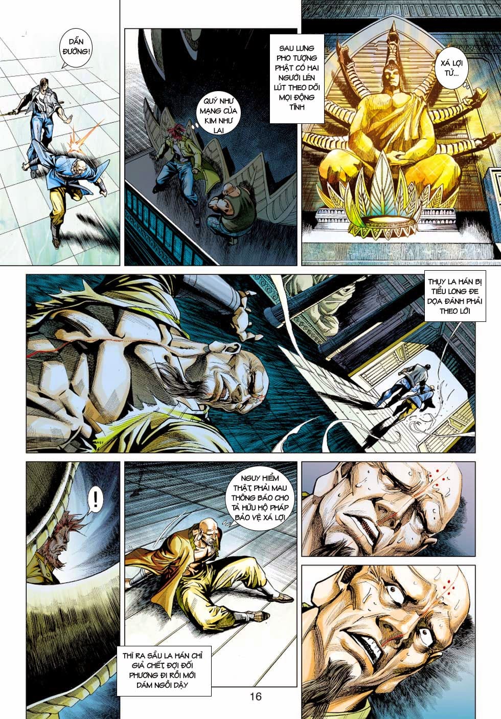 Truyện Tranh Tân Tác Long Hổ Môn trang 4