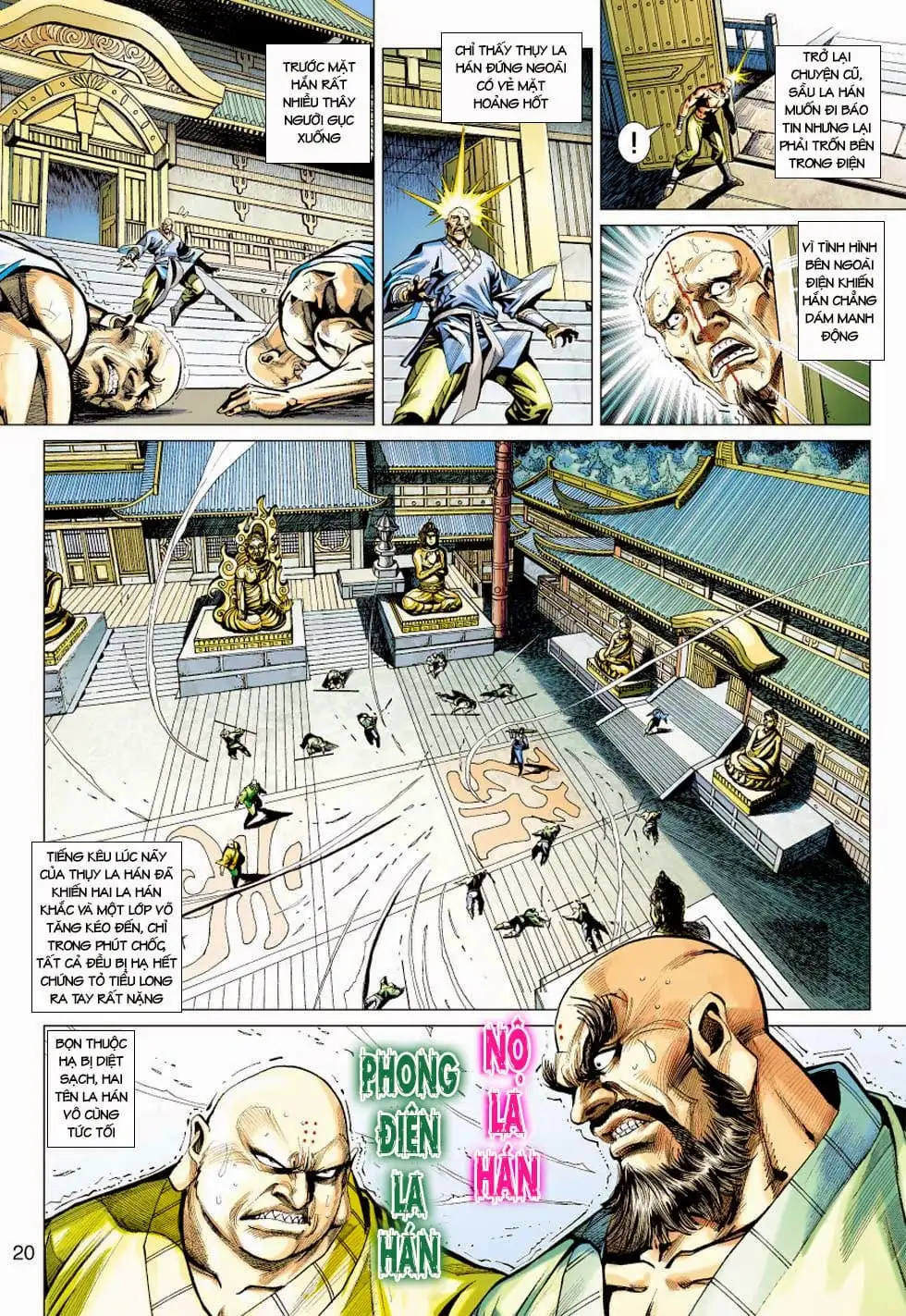 Truyện Tranh Tân Tác Long Hổ Môn trang 4