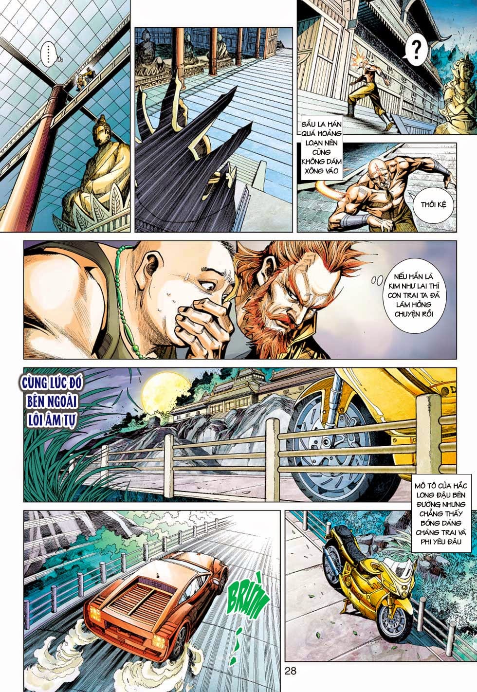 Truyện Tranh Tân Tác Long Hổ Môn trang 4