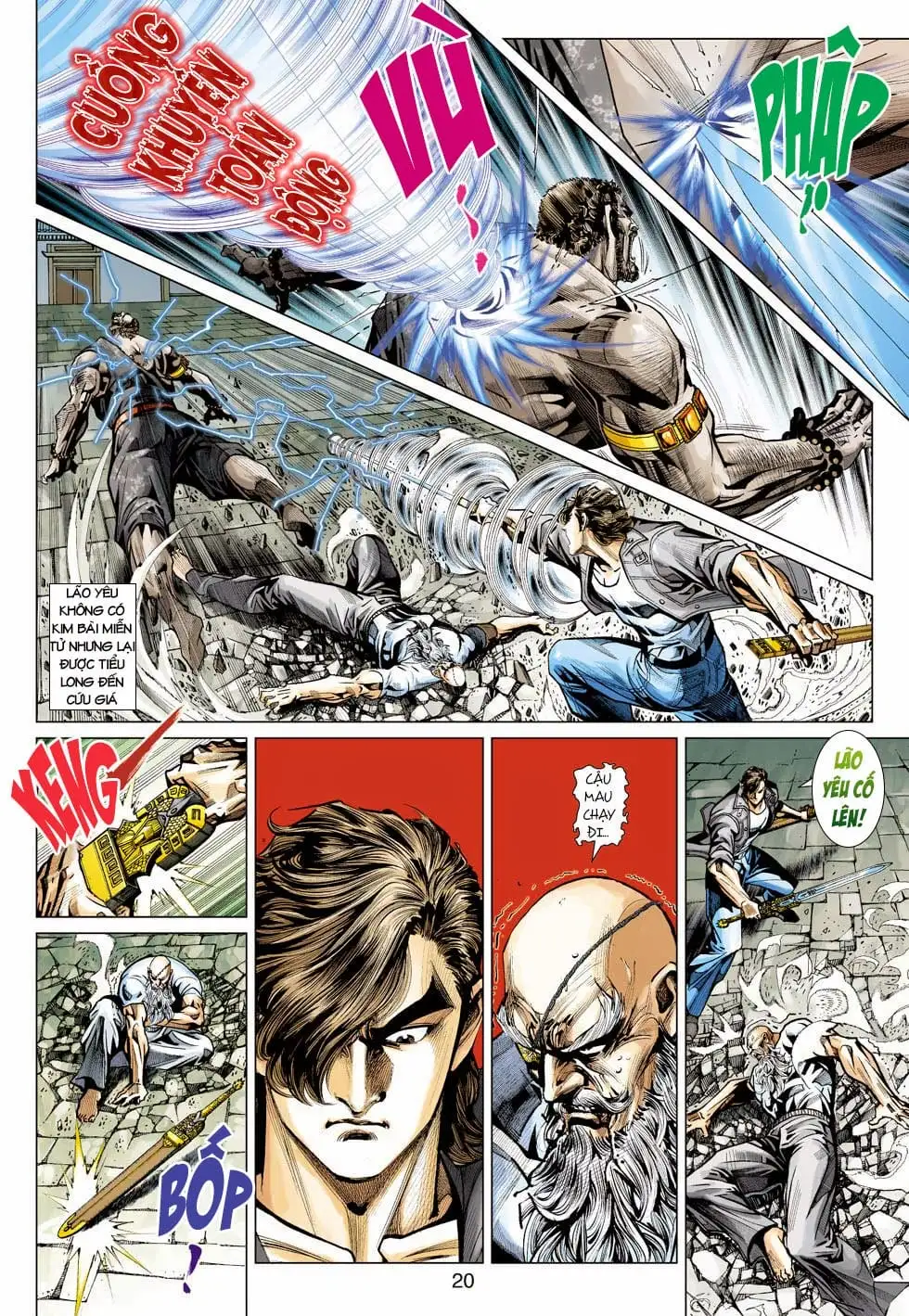 Truyện Tranh Tân Tác Long Hổ Môn trang 4