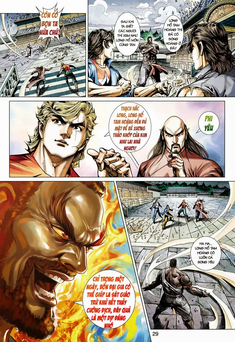 Truyện Tranh Tân Tác Long Hổ Môn trang 4