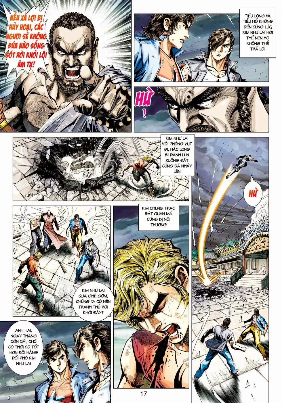 Truyện Tranh Tân Tác Long Hổ Môn trang 4