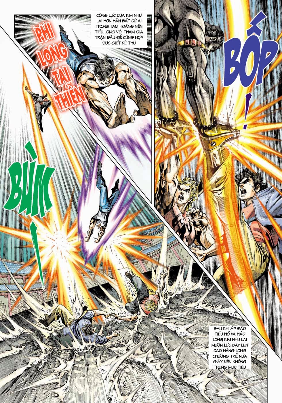 Truyện Tranh Tân Tác Long Hổ Môn trang 4