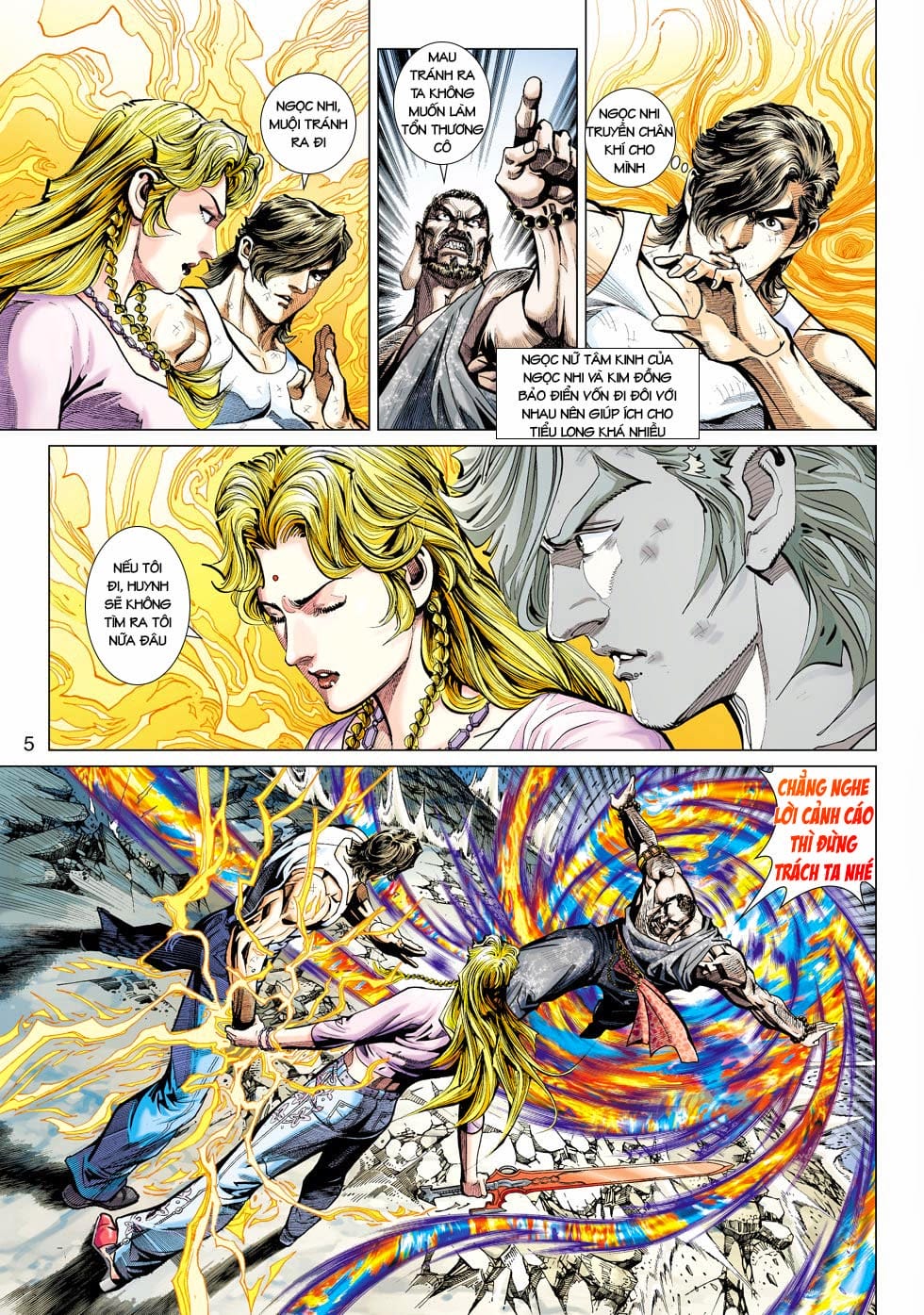 Truyện Tranh Tân Tác Long Hổ Môn trang 4