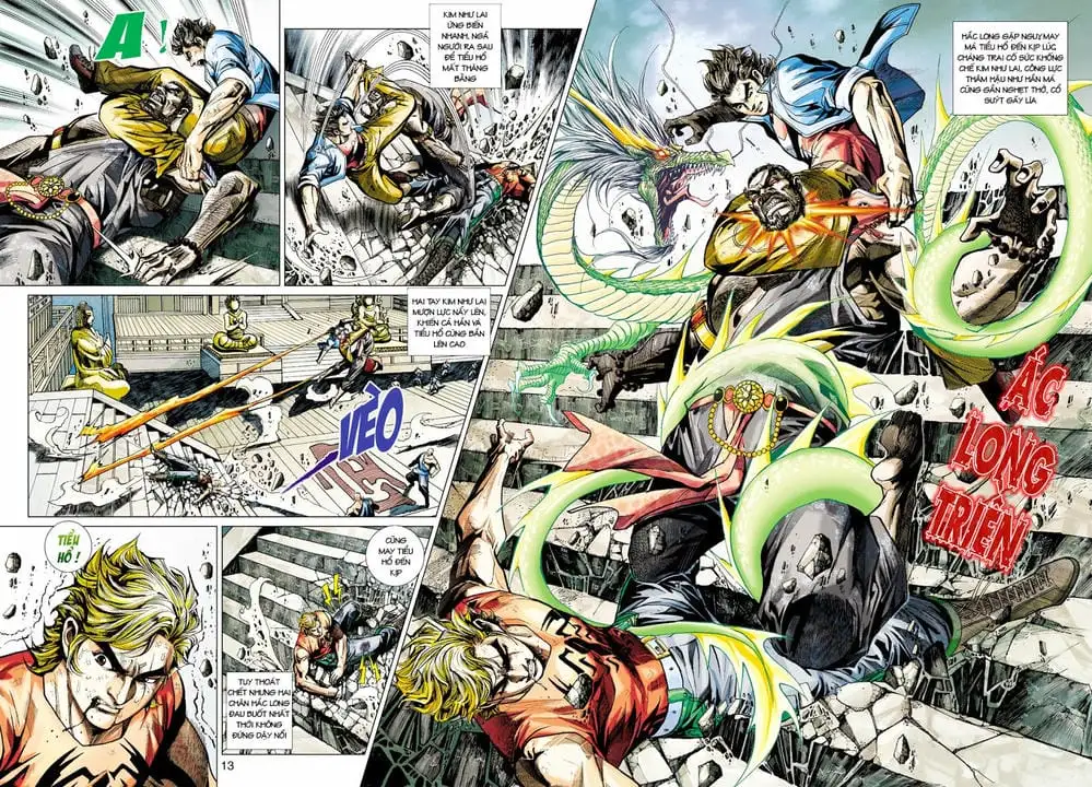 Truyện Tranh Tân Tác Long Hổ Môn trang 4