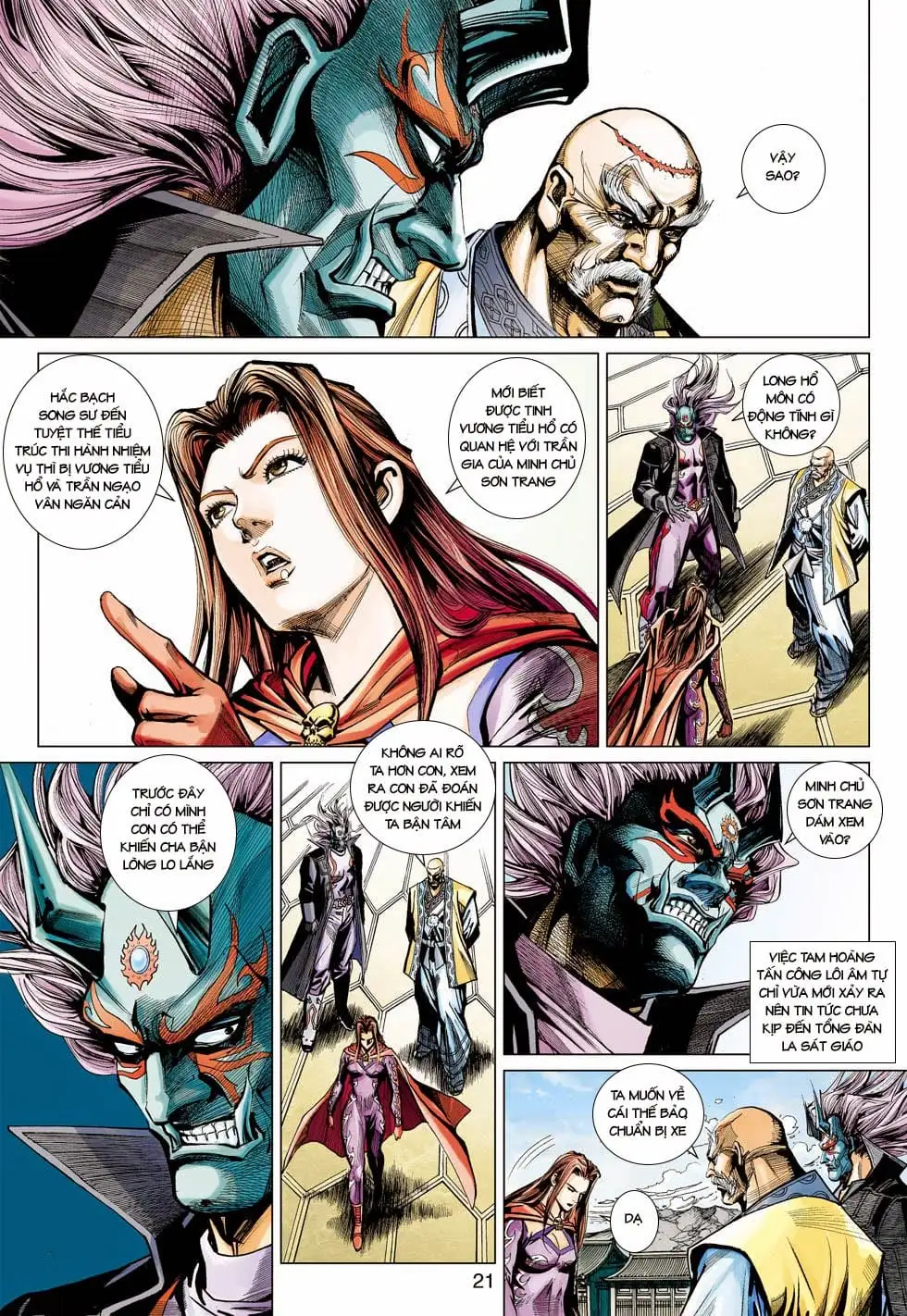 Truyện Tranh Tân Tác Long Hổ Môn trang 4