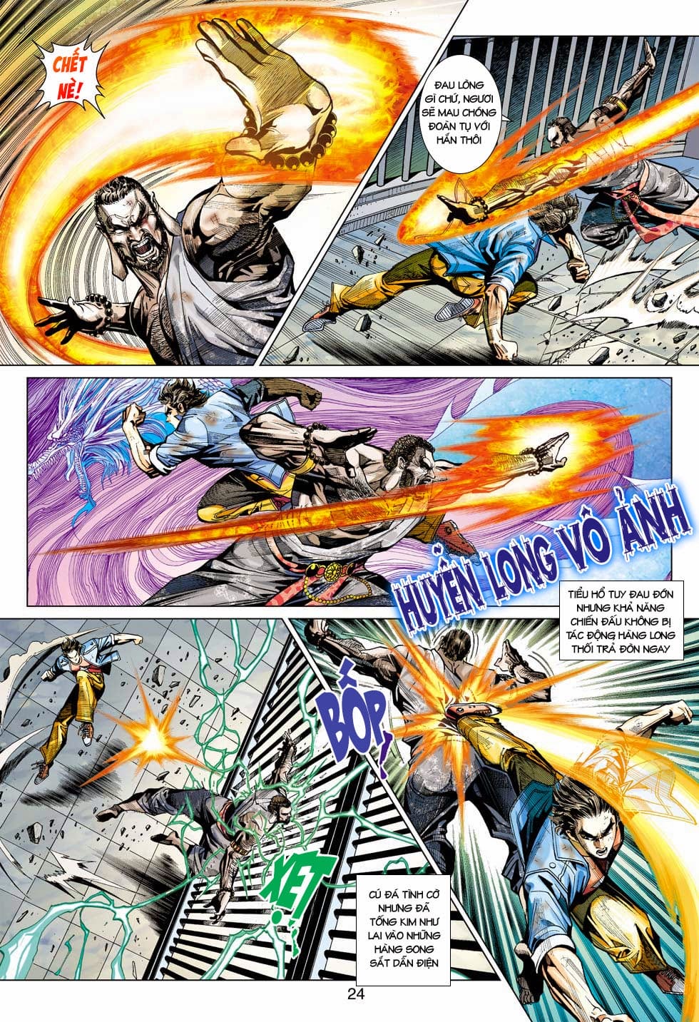 Truyện Tranh Tân Tác Long Hổ Môn trang 4