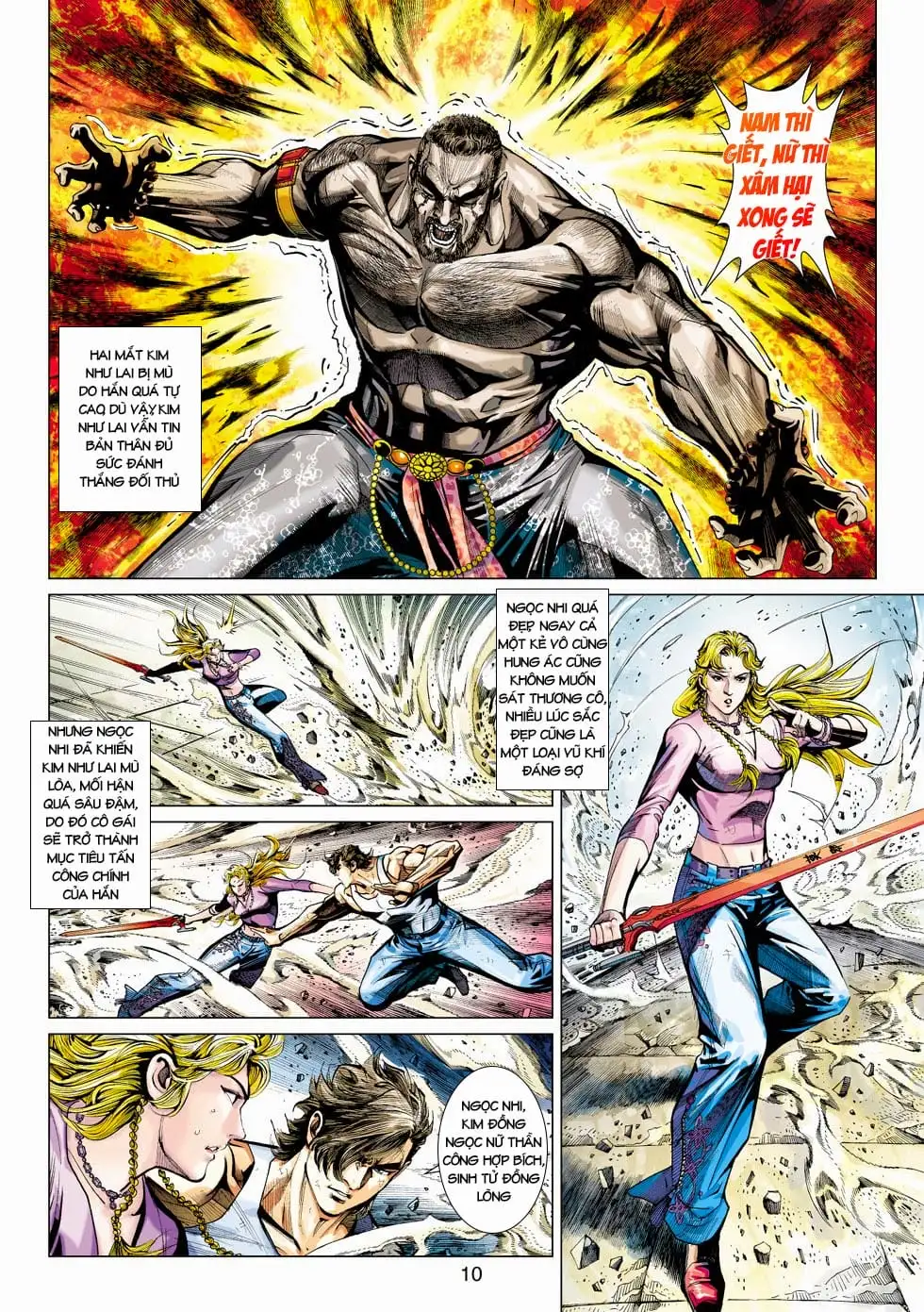 Truyện Tranh Tân Tác Long Hổ Môn trang 4