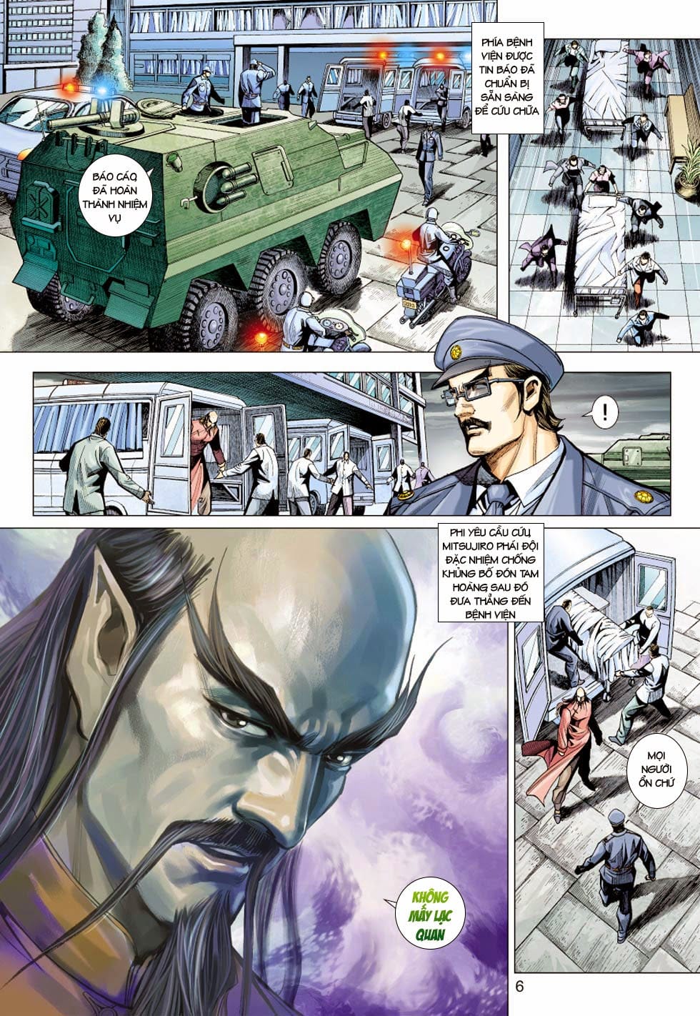 Truyện Tranh Tân Tác Long Hổ Môn trang 4