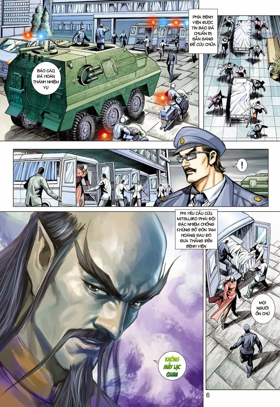 Truyện Tranh Tân Tác Long Hổ Môn trang 4