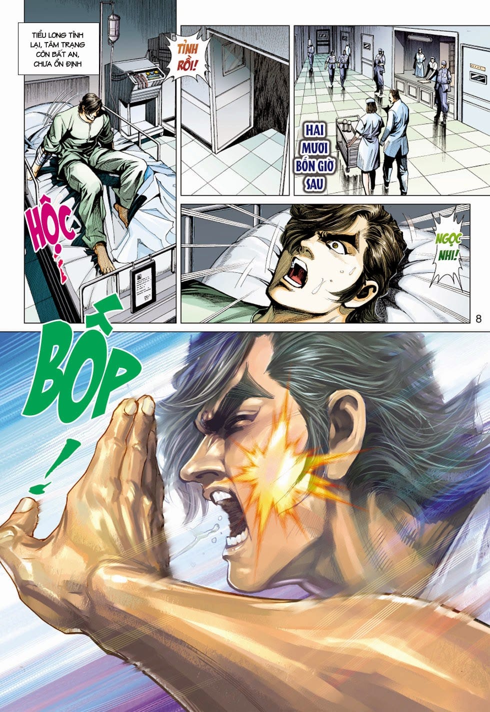 Truyện Tranh Tân Tác Long Hổ Môn trang 4