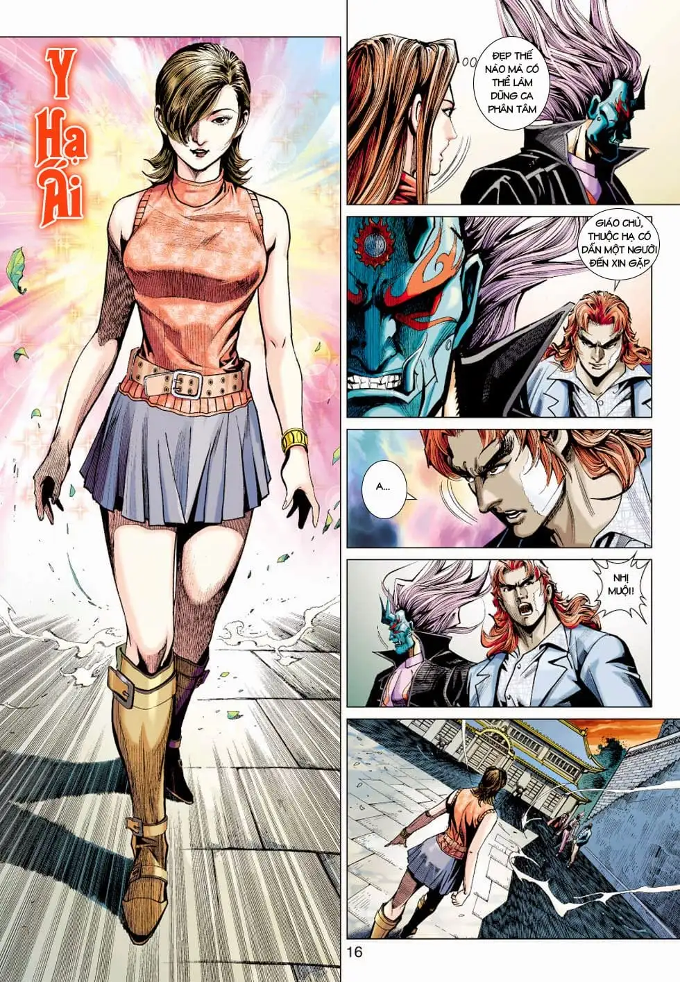 Truyện Tranh Tân Tác Long Hổ Môn trang 4