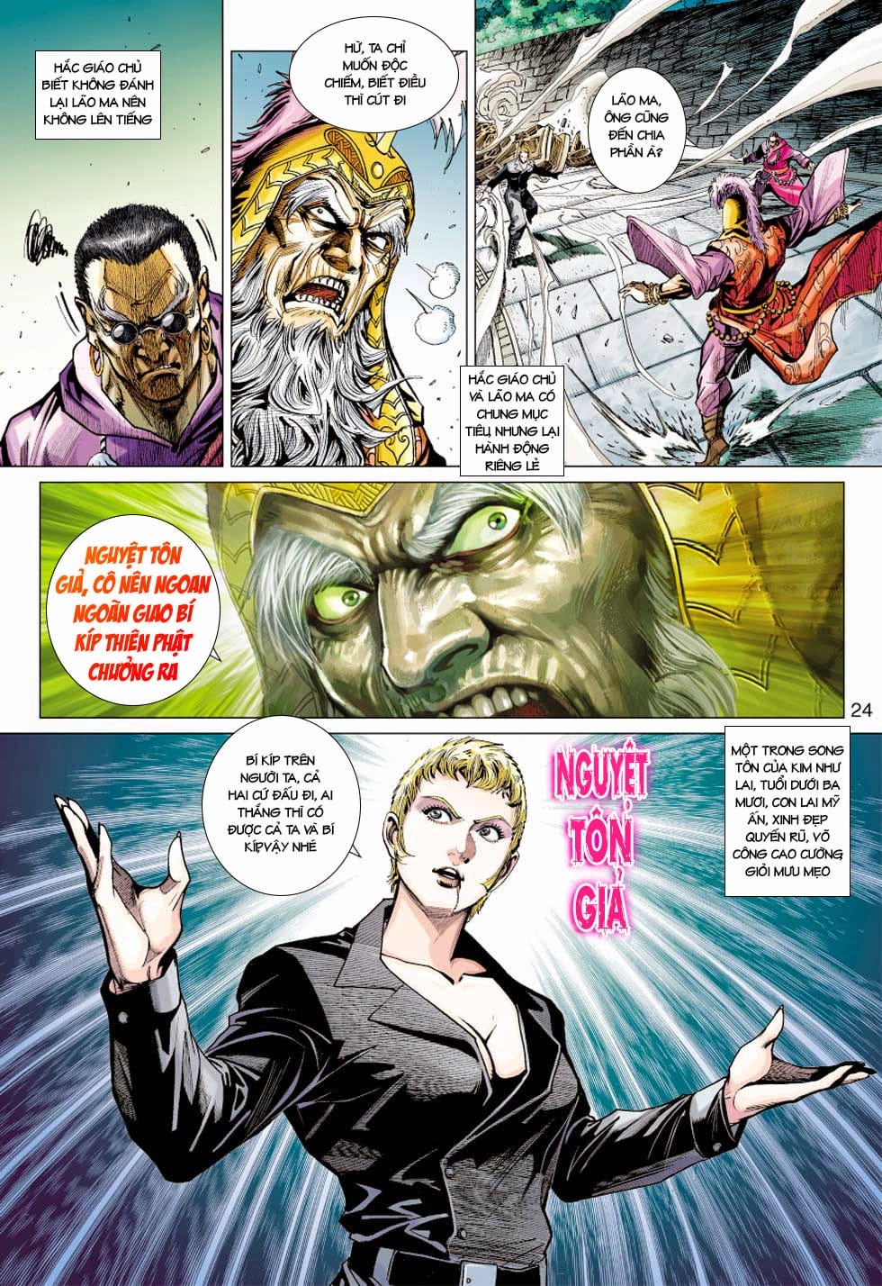 Truyện Tranh Tân Tác Long Hổ Môn trang 4