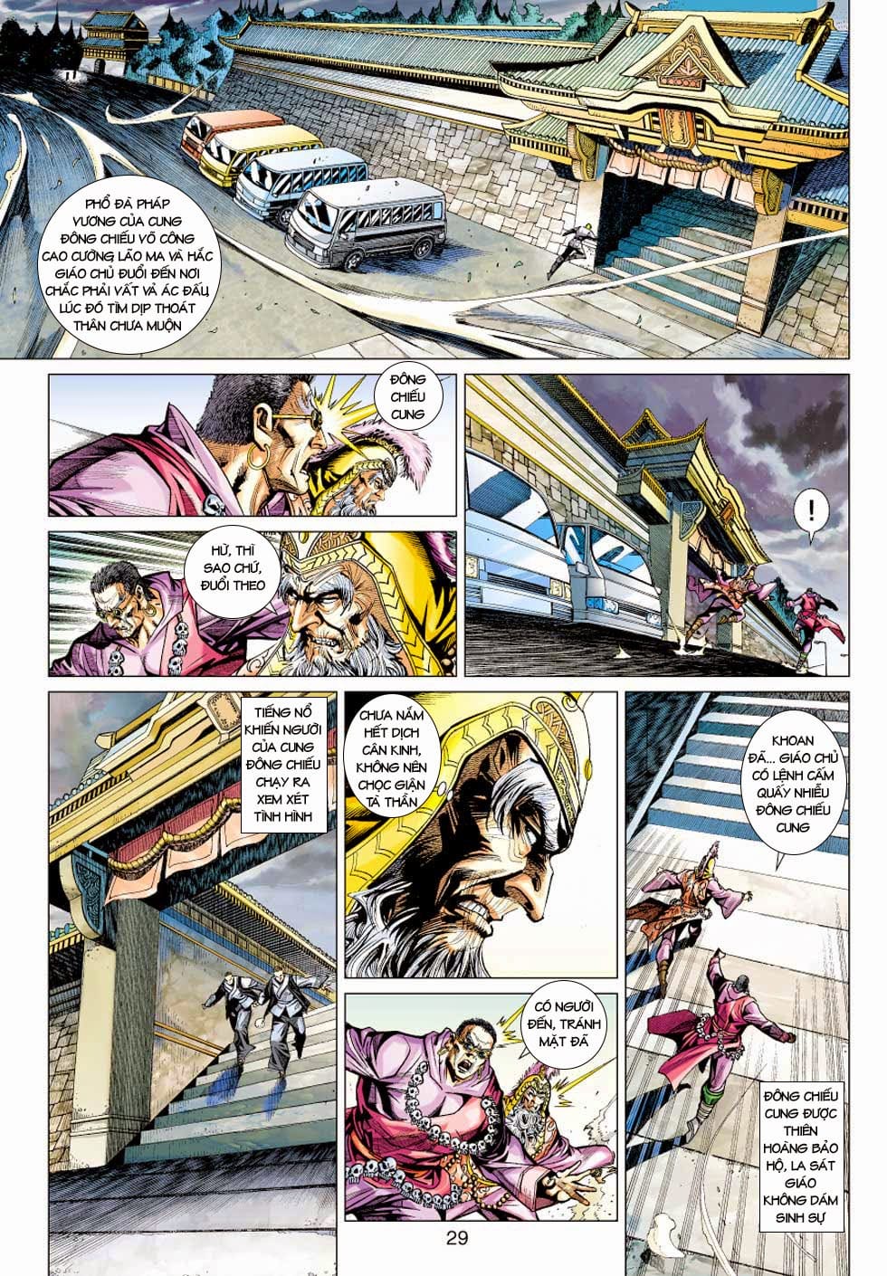 Truyện Tranh Tân Tác Long Hổ Môn trang 4