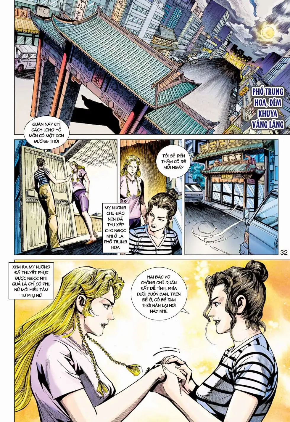 Truyện Tranh Tân Tác Long Hổ Môn trang 4