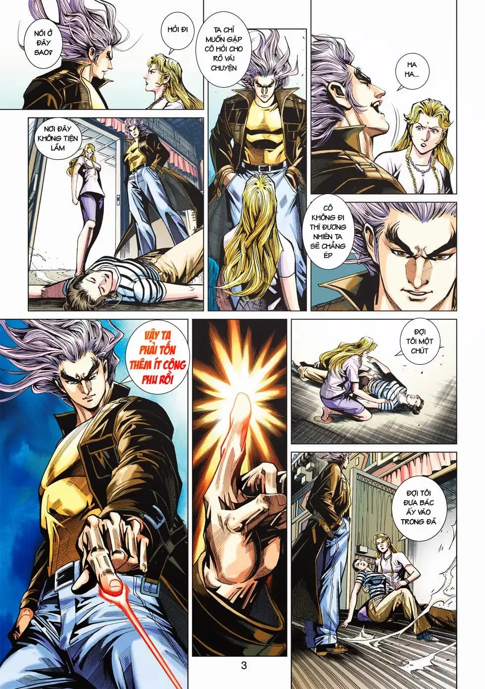 Truyện Tranh Tân Tác Long Hổ Môn trang 4