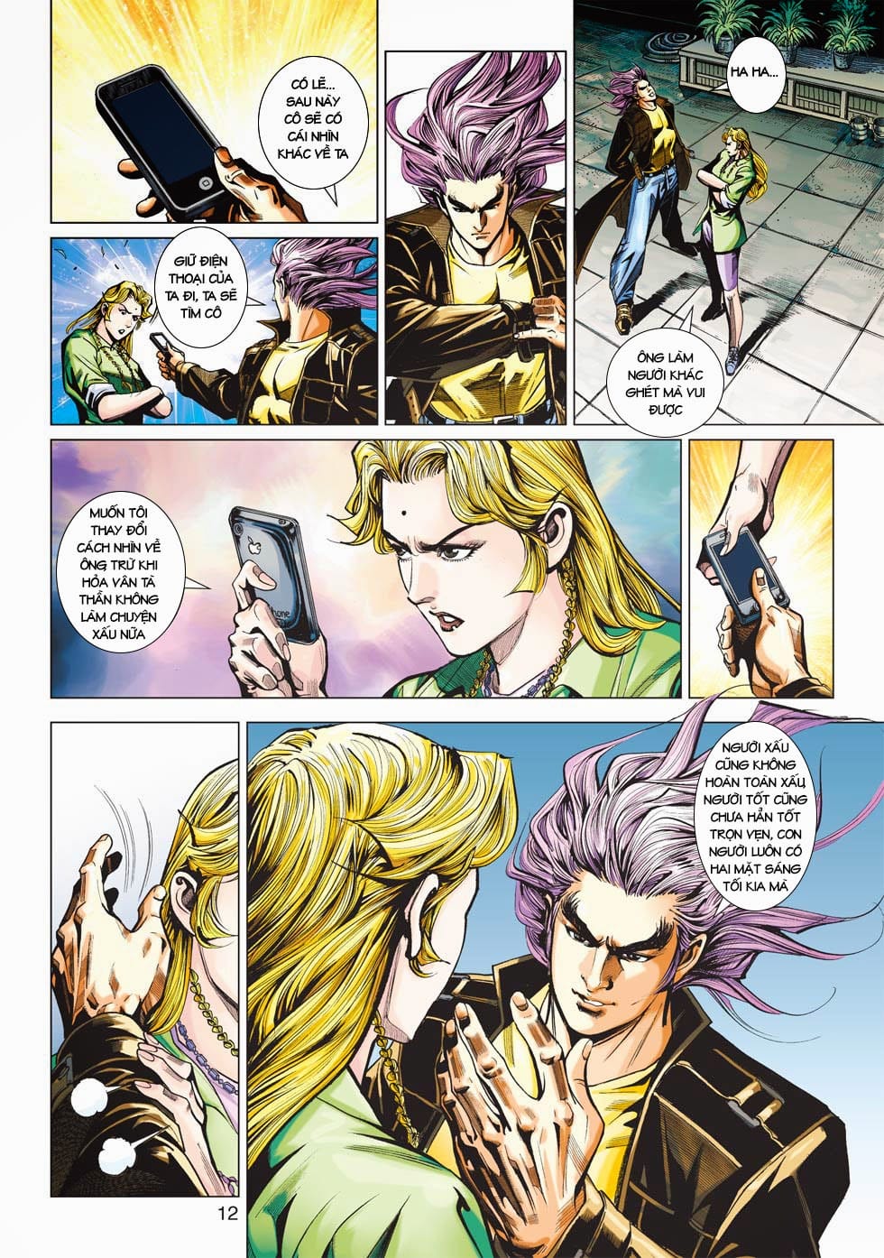 Truyện Tranh Tân Tác Long Hổ Môn trang 4