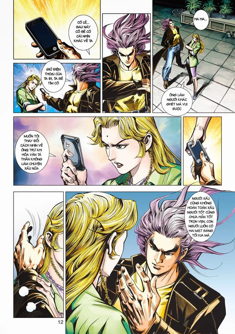 Truyện Tranh Tân Tác Long Hổ Môn trang 4