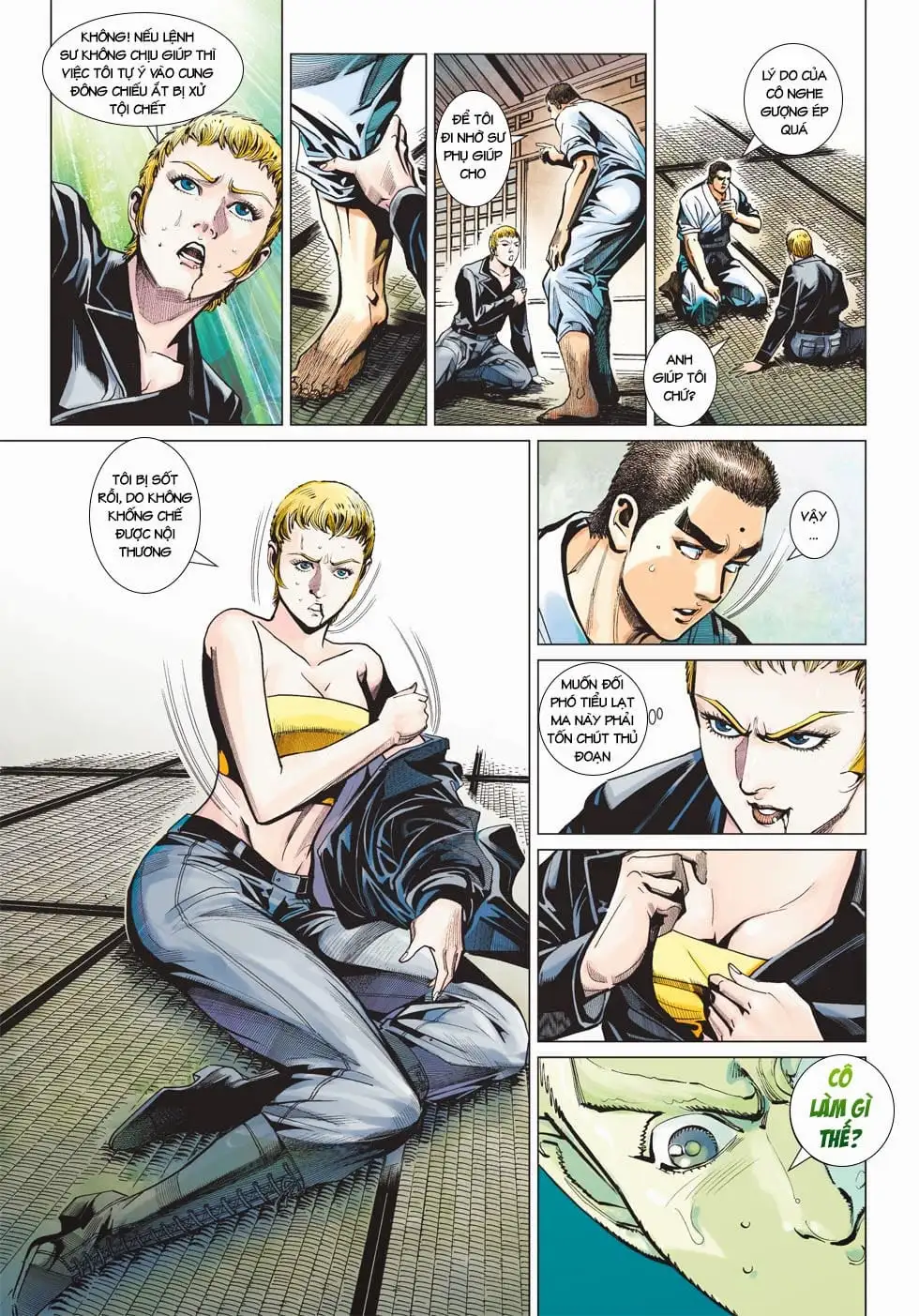 Truyện Tranh Tân Tác Long Hổ Môn trang 4