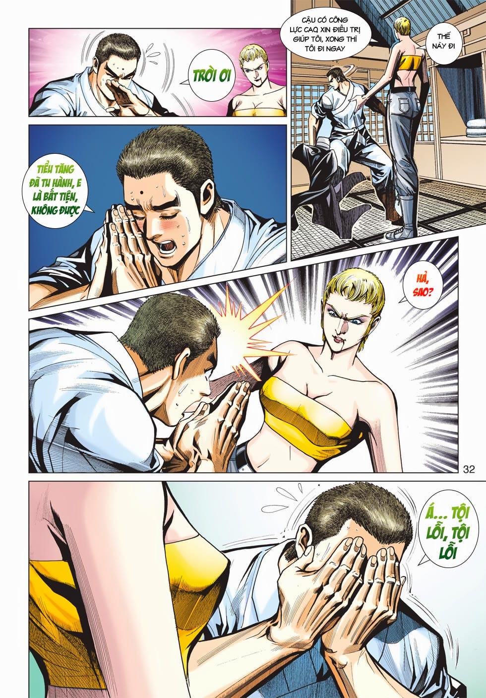 Truyện Tranh Tân Tác Long Hổ Môn trang 4