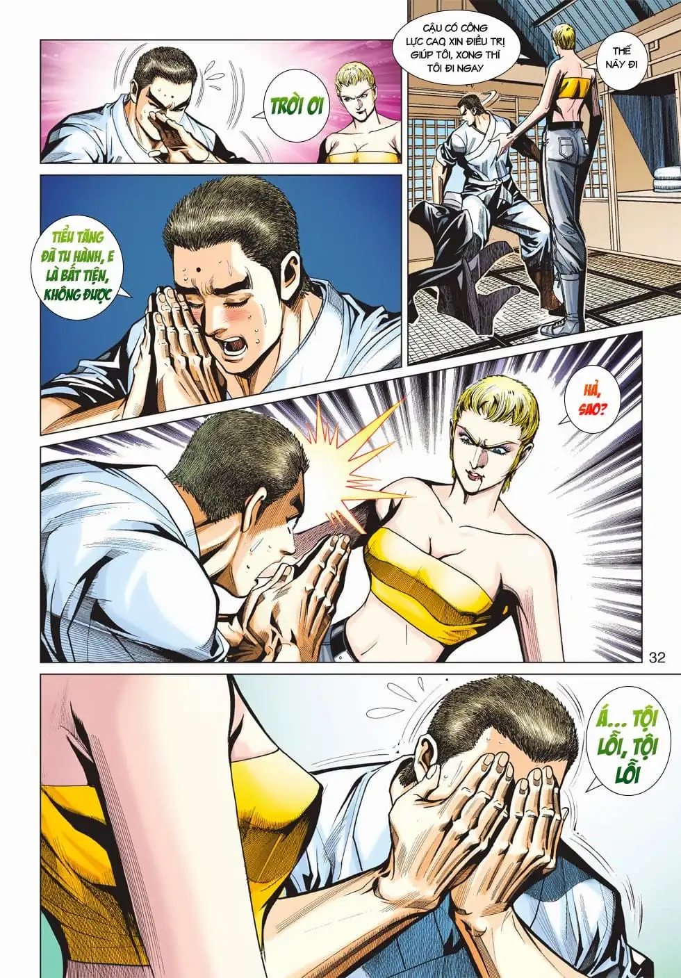 Truyện Tranh Tân Tác Long Hổ Môn trang 4