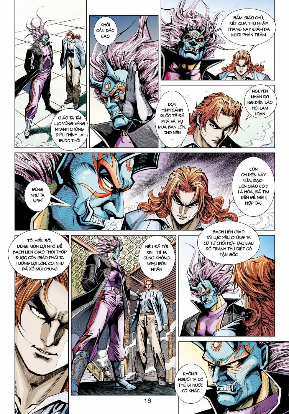 Truyện Tranh Tân Tác Long Hổ Môn trang 4