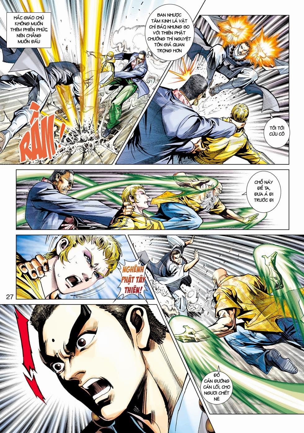 Truyện Tranh Tân Tác Long Hổ Môn trang 4