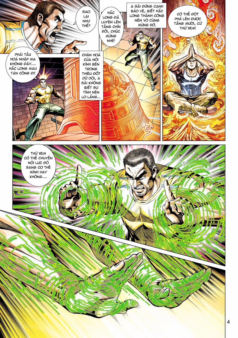 Truyện Tranh Tân Tác Long Hổ Môn trang 4