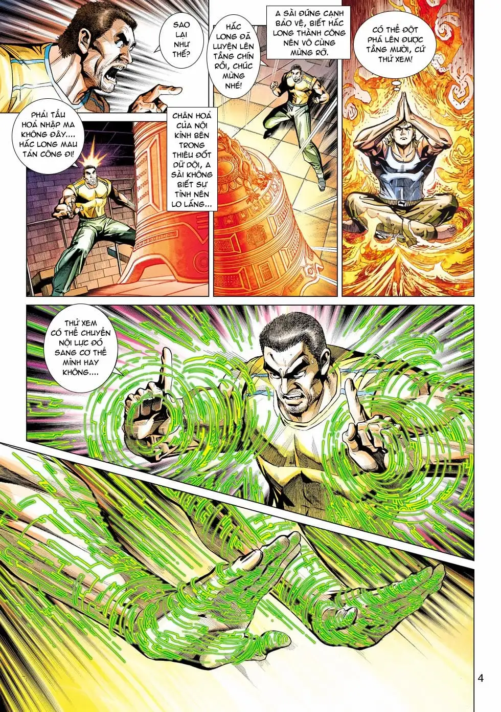 Truyện Tranh Tân Tác Long Hổ Môn trang 4