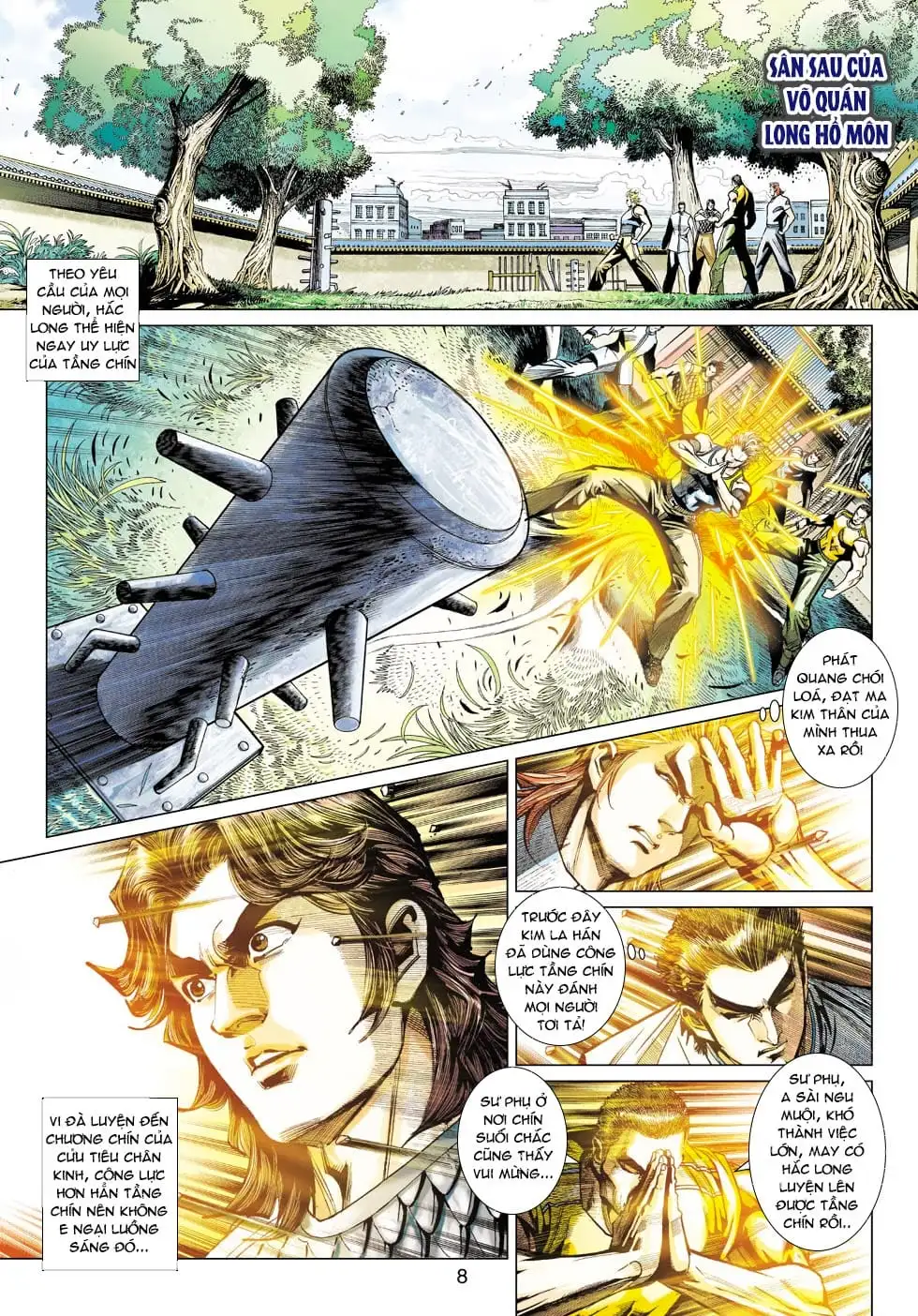 Truyện Tranh Tân Tác Long Hổ Môn trang 4