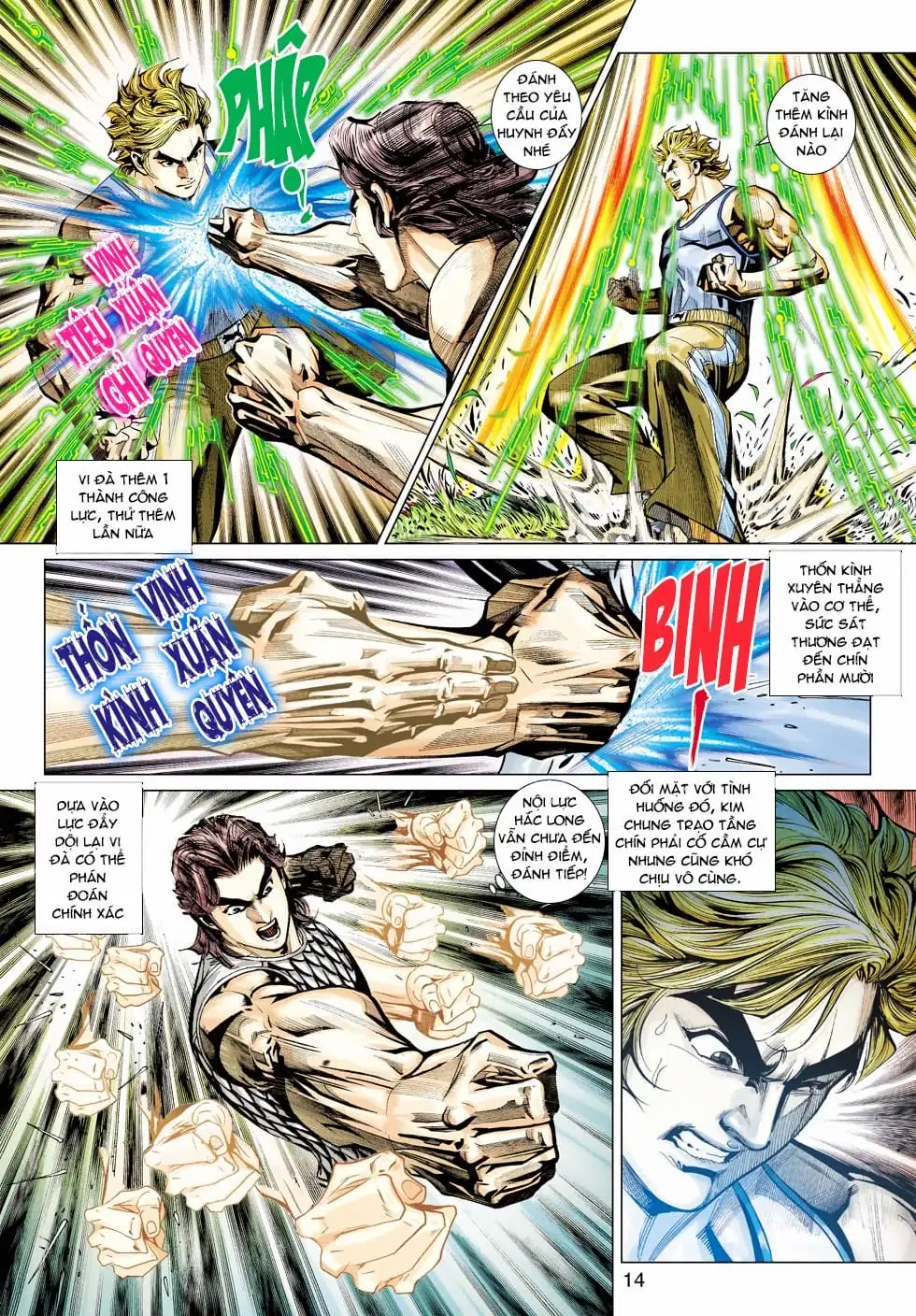 Truyện Tranh Tân Tác Long Hổ Môn trang 4
