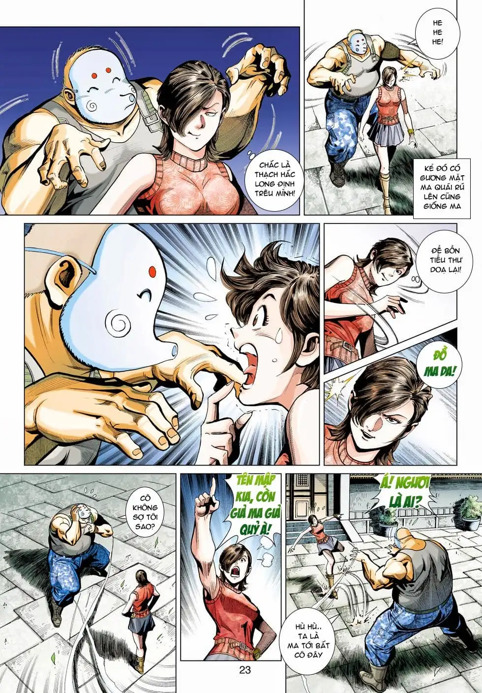 Truyện Tranh Tân Tác Long Hổ Môn trang 4