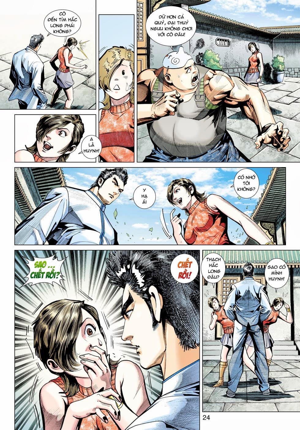 Truyện Tranh Tân Tác Long Hổ Môn trang 4