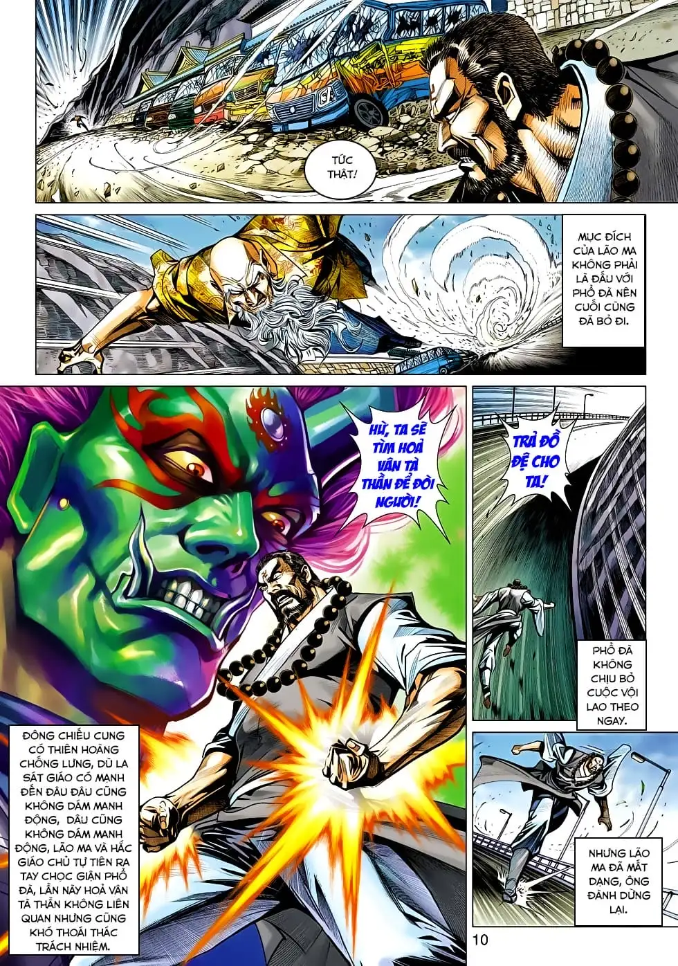 Truyện Tranh Tân Tác Long Hổ Môn trang 4