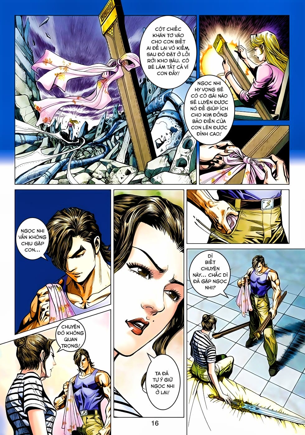 Truyện Tranh Tân Tác Long Hổ Môn trang 4