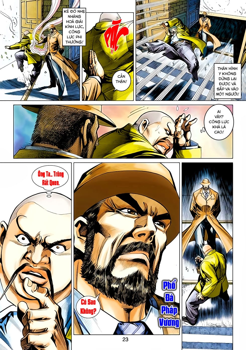 Truyện Tranh Tân Tác Long Hổ Môn trang 4