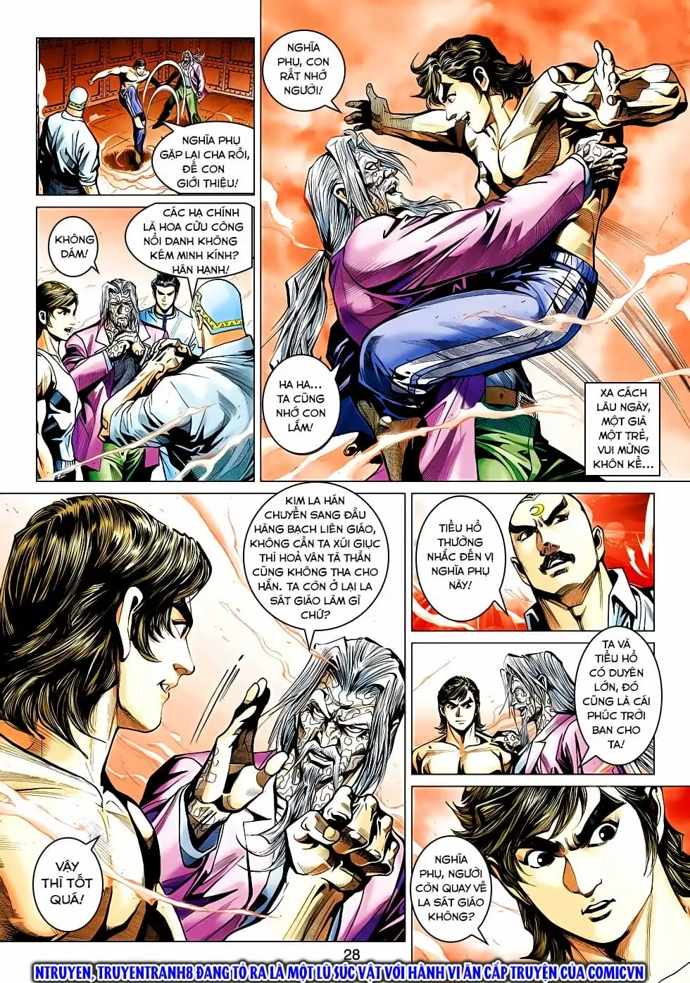 Truyện Tranh Tân Tác Long Hổ Môn trang 4