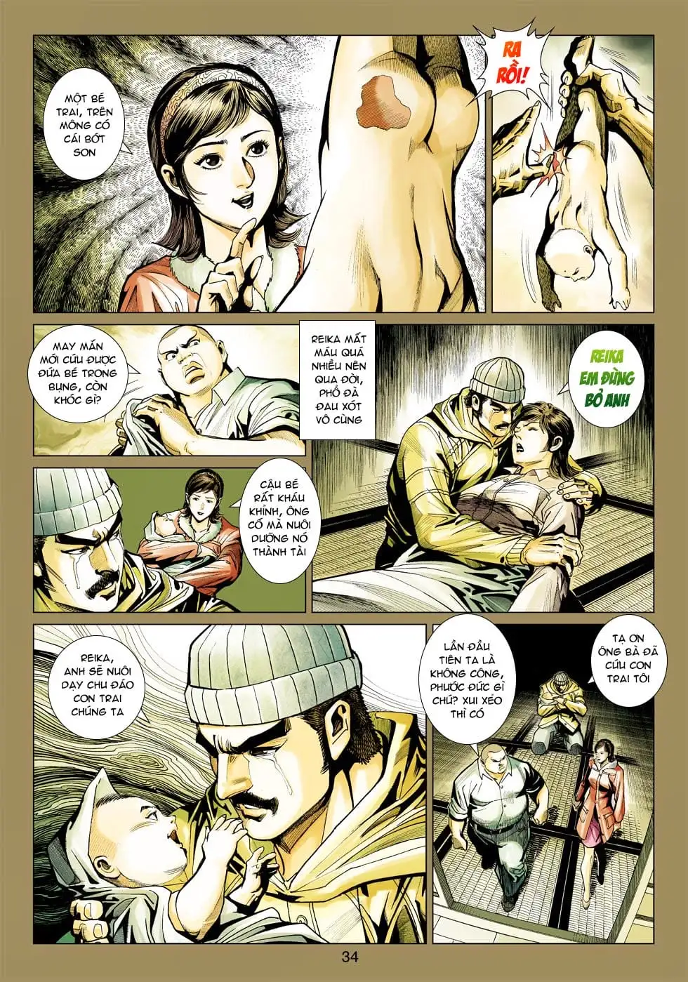 Truyện Tranh Tân Tác Long Hổ Môn trang 4