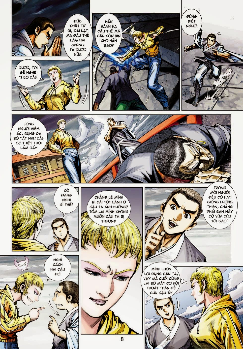 Truyện Tranh Tân Tác Long Hổ Môn trang 4