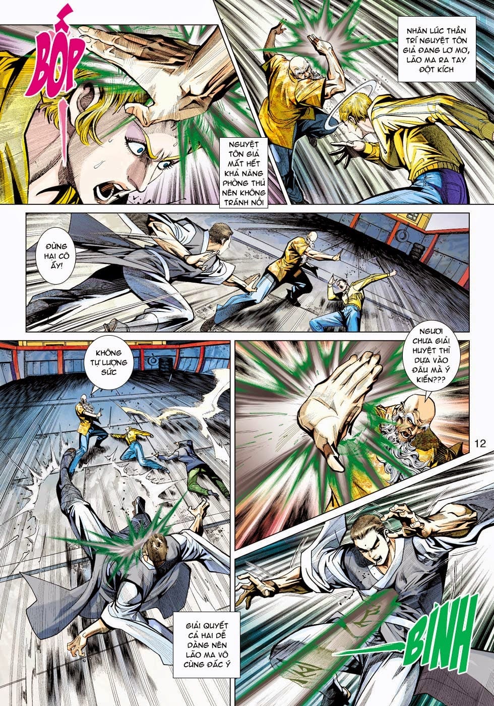 Truyện Tranh Tân Tác Long Hổ Môn trang 4