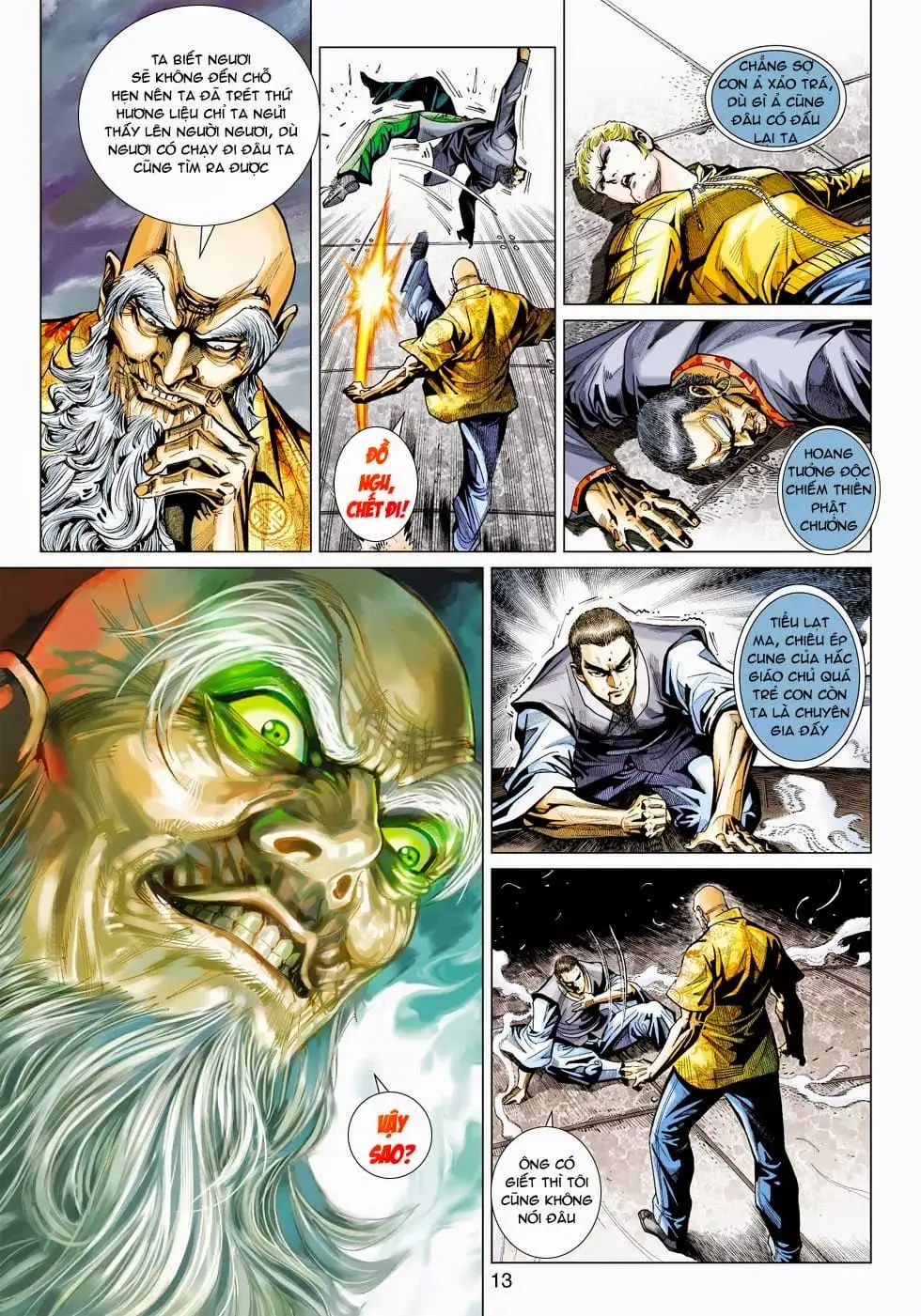 Truyện Tranh Tân Tác Long Hổ Môn trang 4