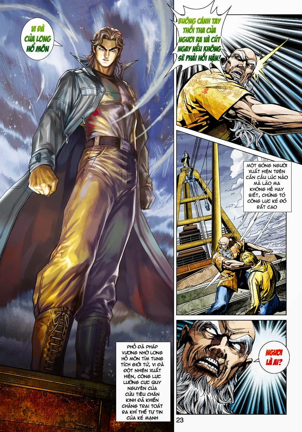 Truyện Tranh Tân Tác Long Hổ Môn trang 4
