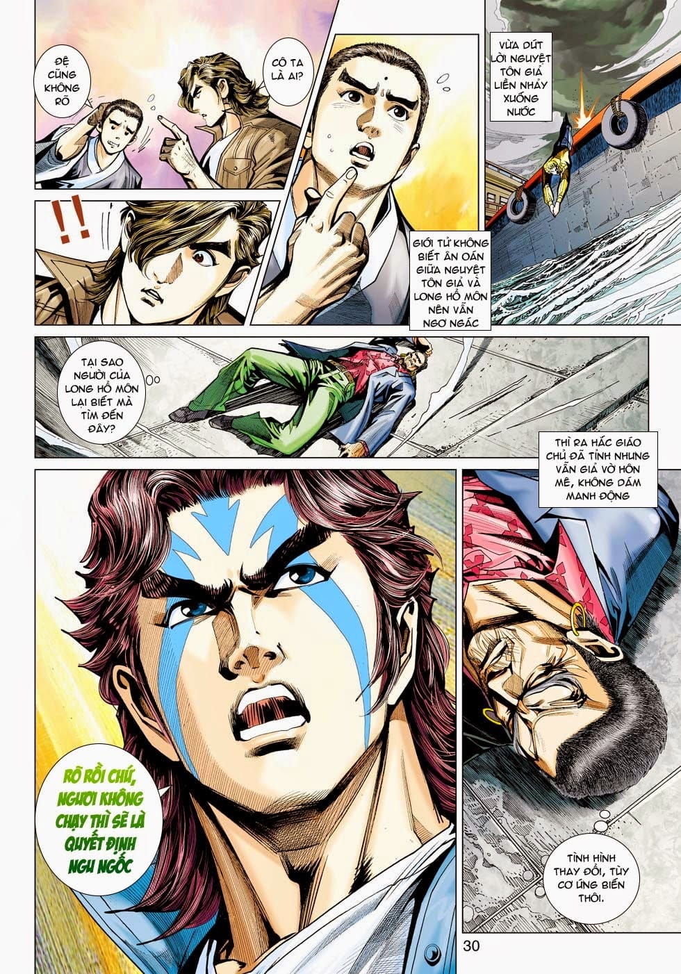 Truyện Tranh Tân Tác Long Hổ Môn trang 4