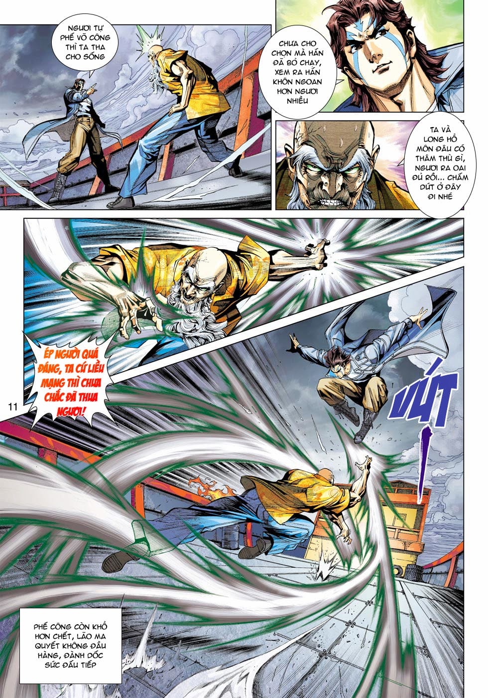 Truyện Tranh Tân Tác Long Hổ Môn trang 4